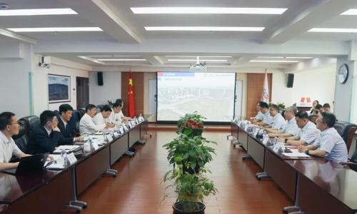 聚焦光伏、风电、氢能及智慧电网、数字化等赛道!罗必雄到中国能建中电工程甘肃院调研指导