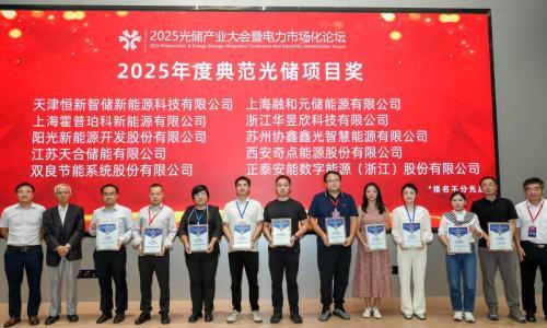 恒源新能荣获"2025年度典范光储项目奖",以算电碳协同技术引领零碳转型