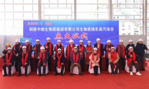 助力"零碳电池谷"共启绿能新篇章 中国燃气-得壹能源生物质绿色蒸汽项目成功点火